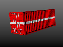 Kontejner 20ft ISO 1C HASIČ